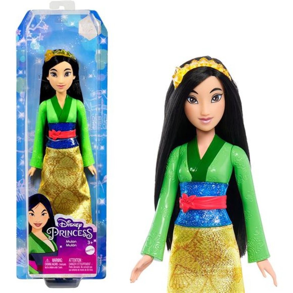 Mulan Posable Fashion Doll with Sparkling Clothing and Accessories